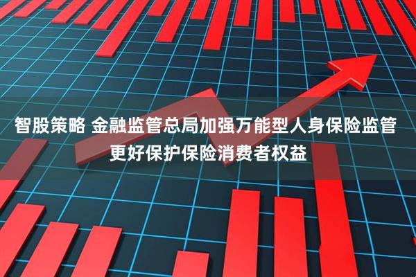 智股策略 金融监管总局加强万能型人身保险监管 更好保护保险消费者权益